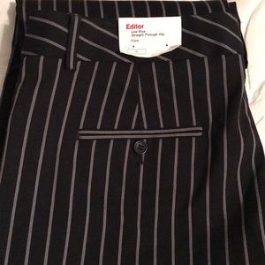 Express striped pants